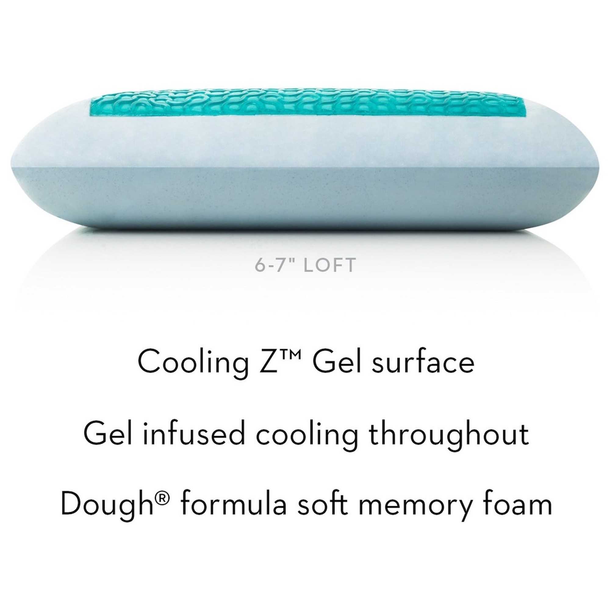 Malouf Gel Dough and Z™ Gel ZZQQHPGL Queen Gel Dough + Z™ Gel High Loft